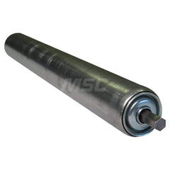 Roller Skids; Roller Material: Galvanized Steel; Load Capacity: 270; Color: Chrome; Finish: Natural; Compatible Surface Type: Smooth; Roller Length: 36.0000 in; Roller Width: 1.9000; Roller Height: 1.9000 in; Roller Diameter: 1.9000; Overall Height: 1.900