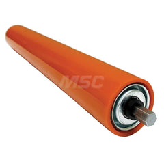 Roller Skids; Roller Material: Galvanized Steel; Load Capacity: 309; Color: Orange; Finish: Natural; Compatible Surface Type: Smooth; Roller Length: 35.8750 in; Roller Width: 1.9000; Roller Height: 1.9000 in; Roller Diameter: 1.9000; Overall Height: 1.900