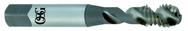 5/16-18 Dia. - H5 - 2FL - HSSE - Bright - Modified Bottoming - Spiral Flute Tap - Caliber Tooling