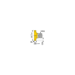 Milling Tip Inserts; Milling Tip Type: Slotting; Tool Material: Carbide; Manufacturer Grade: AH735; Insert Hand: Right Hand; Chipbreaker: None; Series: VTB; Coating Process: PVD; Primary Workpiece Material: Super-alloys & Titanium; Primary Workpiece Mater