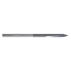 Half-Round & Spade Drill Bits; Drill Bit Size: 0.1910 in; Drill Bit Size (Decimal Inch): 0.1910 in; Drill Bit Size (Inch): 0.1910 in; Drill Bit Size (Wire): #11; Drill Bit Size (Wire): #11; Drill Point Angle: 34; Drill Bit Material: Solid Carbide; Shank D