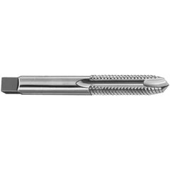 Spiral Point Tap: Metric, 2 Flutes, Plug, 6H, High Speed Steel, Chrome Finish 7/16″ Thread Length, 1.75″ OAL, Right Hand, D3