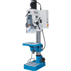 Floor & Bench Drill Presses; Drive Type: Geared Head; Stand Type: Floor; Swing Distance: 26 in; Machine Type: Drill Press; Spindle Speed Control: Frequency; Phase: 3; Spindle Taper Size: 4MT; Spindle Taper Size: Morse Taper 4; Horse Power: 3; Minimum Spin