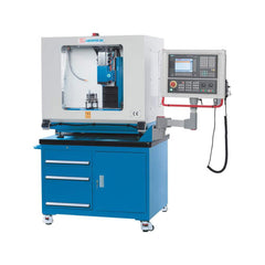 CNC Milling Machines; CNC Controller Brand: Siemens; CNC Controller Model: 808D; Spindle Speed Control: Frequency; Phase: 3; Minimum Spindle Speed: 80; Maximum Spindle Speed: 5000; Number Of T-slots: 3; Includes: Operating Tools; Electronic Hand-Wheel; Mo