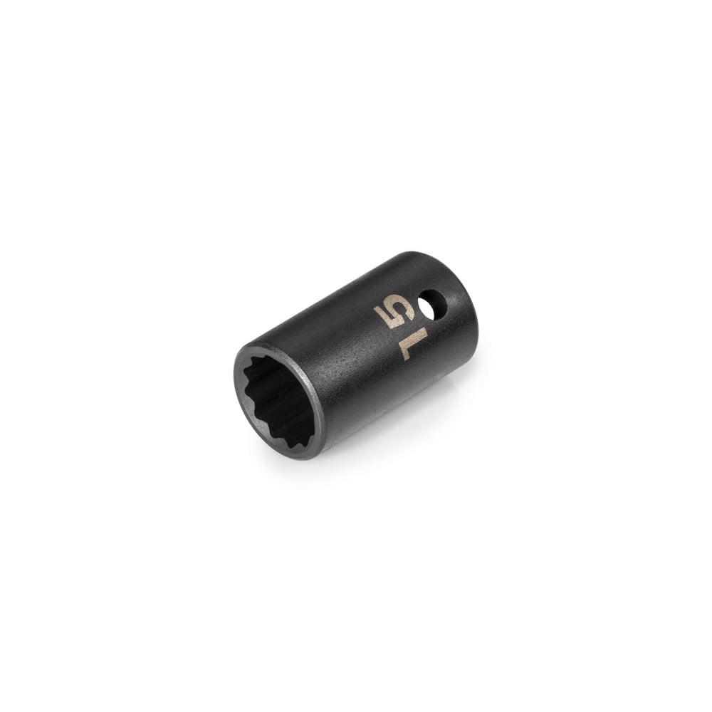 1/2 Inch Drive x 15 mm 12-Point Impact Socket