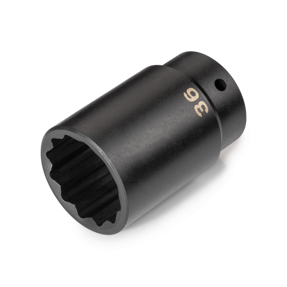 1/2 Inch Drive x 36 mm Deep 12-Point Impact Socket