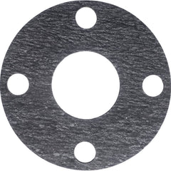 USA Sealing - Flange Gasketing; Nominal Pipe Size: 6 (Inch); Inside Diameter (Inch): 6-5/8 ; Thickness: 1/16 (Inch); Outside Diameter (Inch): 11 ; Material: Aramid with EPDM Binder ; Color: Dark Gray - Exact Industrial Supply