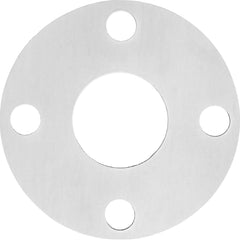 USA Sealing - Flange Gasketing; Nominal Pipe Size: 1-1/4 (Inch); Inside Diameter (Inch): 1.667 ; Thickness: 1/8 (Inch); Outside Diameter (Inch): 5-1/4 ; Material: Aramid with SBR Binder ; Color: White - Exact Industrial Supply