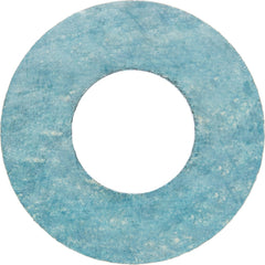 USA Sealing - Flange Gasketing; Nominal Pipe Size: 14 (Inch); Inside Diameter (Inch): 14 ; Thickness: 1/8 (Inch); Outside Diameter (Inch): 17-3/4 ; Material: Aramid Fiber with Buna-N Binder ; Color: Blue - Exact Industrial Supply