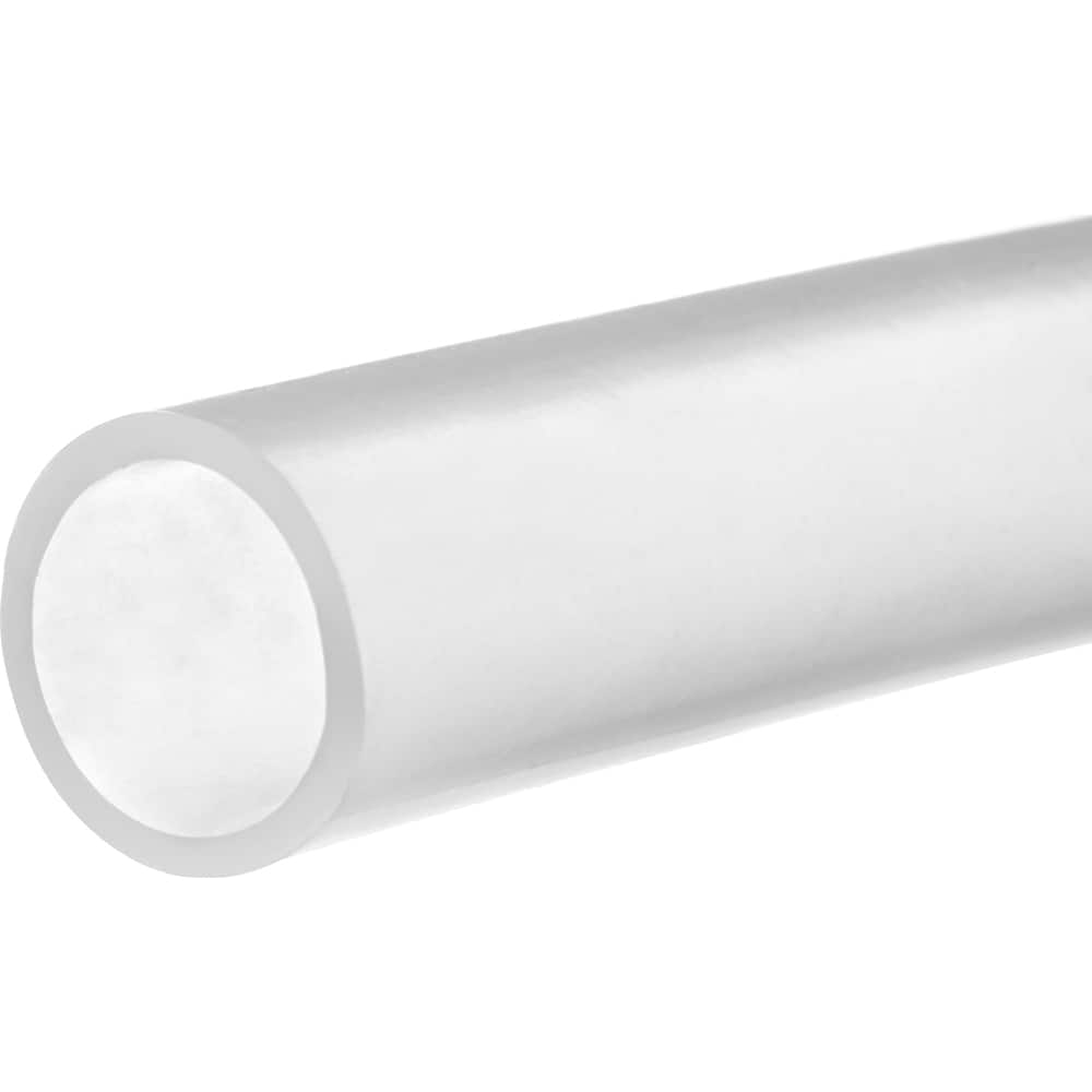 PVC Tube: 1/4″ ID, 1/2″ OD, 50' Long 20 Max psi, Clear