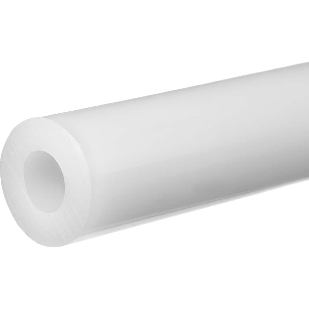 PTFE Tube: 3/4″ ID, 7/8″ OD, 100' Long 70 psi, White