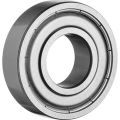 Deep Groove Ball Bearing: 100 mm OD 6,317 lb Static Load