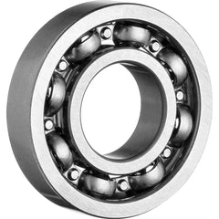 Deep Groove Ball Bearing: 130 mm OD 10,521 lb Static Load