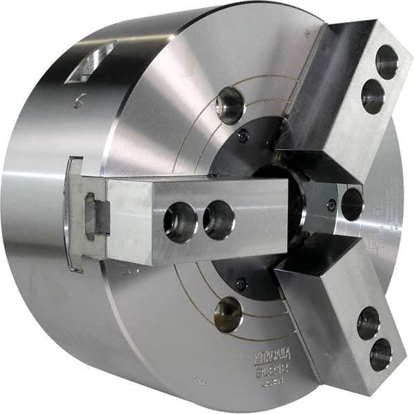 Kitagawa - Power Lathe Chucks Chuck Diameter (Decimal Inch): 12.0000 Number of Jaws: 3 - Caliber Tooling