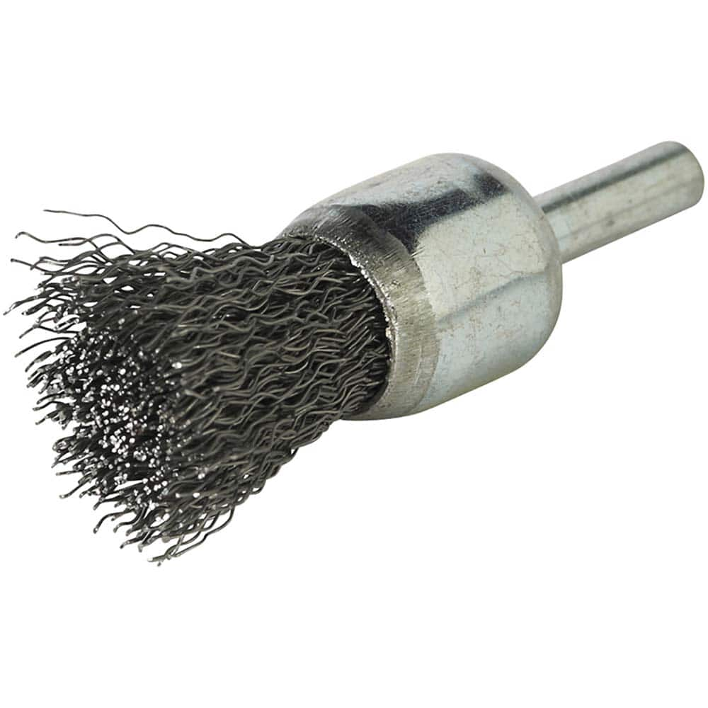 Norton - End Brushes Brush Diameter (Inch): 3/4 Fill Material: Carbon Steel - Caliber Tooling