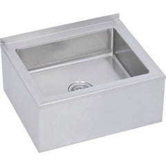 ELKAY - Stainless Steel Sinks Type: Mop Sink-Floor Mounted Outside Length: 24 (Inch) - Caliber Tooling