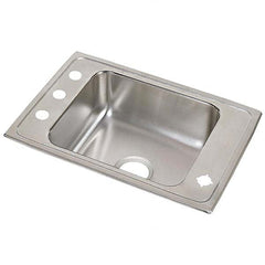 ELKAY - Stainless Steel Sinks Type: Drop In Sink Outside Length: 22 (Inch) - Caliber Tooling