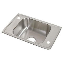 ELKAY - Stainless Steel Sinks Type: Drop In Sink Outside Length: 25 (Inch) - Caliber Tooling