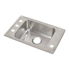 ELKAY - Stainless Steel Sinks Type: Drop In Sink Outside Length: 31 (Inch) - Caliber Tooling