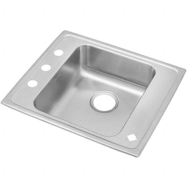 ELKAY - Stainless Steel Sinks Type: Drop In Sink Outside Length: 22 (Inch) - Caliber Tooling