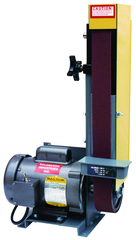 Belt Sander-with Motor - #2FSM; 2 x 48'' Belt; 1/2HP; 1PH Motor - Caliber Tooling