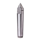 Half Dead Center Carbide Tipped MT1 T.I.R. 0.0002". - Caliber Tooling