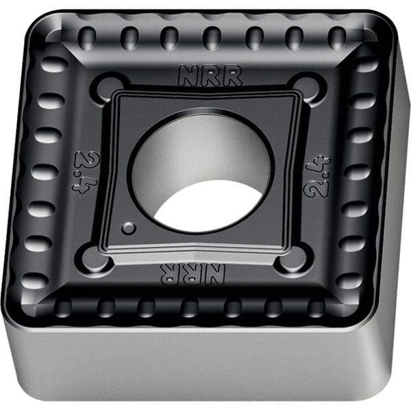 Walter - SNMM544 NRR Grade WPP20S Carbide Turning Insert - TiCN/Al2O3/TiN Finish, 90° Square, 5/8" Inscr Circle, 1/4" Thick, 1/16" Corner Radius - Caliber Tooling