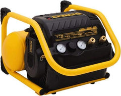 DeWALT - 1.1 hp, 3.0 CFM, Horizontal Portable Compressor - 2.5 Gal Tank, 12 Amp, 200 psi, 120V (60 Hz) - Caliber Tooling