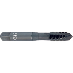 ‎3/8-24 Dia-H3-3 FL-HSS-Steam Oxide-Plug Spiral Point Tap - Caliber Tooling