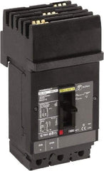 Square D - 15 Amp, 600 VAC, 3 Pole, Plug In Molded Case Circuit Breaker - Thermal Magnetic Trip, Multiple Breaking Capacity Ratings, 14-3/0 AWG - Caliber Tooling