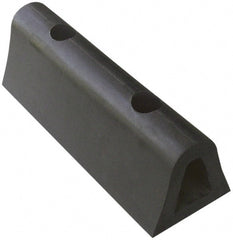 Vestil - Synthetic Rubber Extruded Half-Oval Fender Bumper - Caliber Tooling