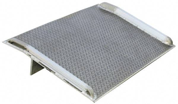 Vestil - 11,000 Lb Aluminum Dock Board - 54" Long x 60" Wide x 8-1/2" High - Caliber Tooling