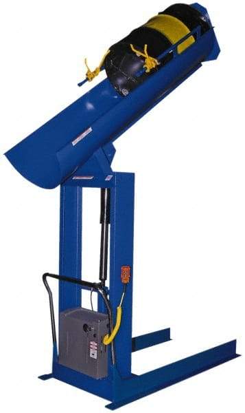 Vestil - 750 Lb Load Capacity, Drum Dumper - 60" High - Caliber Tooling