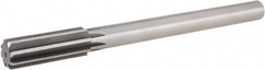 Hertel - 0.907" High Speed Steel 8 Flute Chucking Reamer - Caliber Tooling