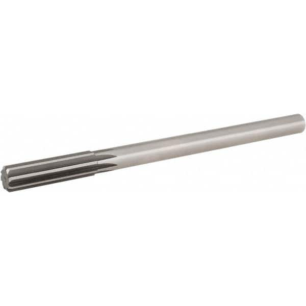 Hertel - 0.471" High Speed Steel 6 Flute Chucking Reamer - Caliber Tooling