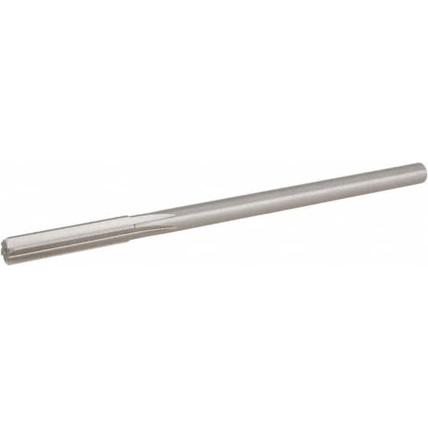 Hertel - 9/32" Cobalt Chucking Reamer - Straight Flute, 1/4" Straight Shank, 1-1/2" Flute Length, 6" OAL - Caliber Tooling