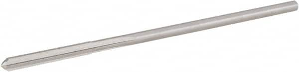 Chucking Reamer: 0.11″ Dia, 3-1/2″ OAL, 7/8″ Flute Length, Straight Shank, Cobalt Steel RH