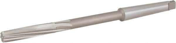 Hertel - Letter E High Speed Steel 6 Flute Chucking Reamer - Caliber Tooling