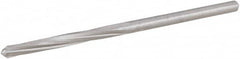 Chucking Reamer: 0.147″ Dia, 3″ OAL, 1″ Flute Length, Straight Shank, High Speed Steel 4 Flute