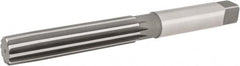 Hertel - 1-1/2" Diam, Straight Shank, 6-1/2" Flute, Hand Reamer - Caliber Tooling