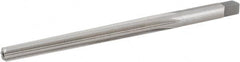 Hertel - #2 Pin, 0.2008" Diam, 0.1605" Small End, 13/64" Diam Straight Shank, 1-15/16" Flute, Taper Pin Reamer - Caliber Tooling