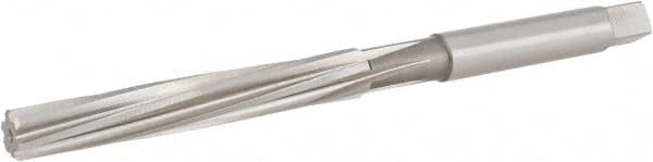 Hertel - 5/16" Diam, Straight Shank, 2-1/4" Flute, Hand Reamer - Caliber Tooling