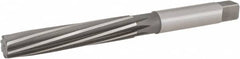 Hertel - 7/8" Diam, Straight Shank, 4.88" Flute, Hand Reamer - Caliber Tooling