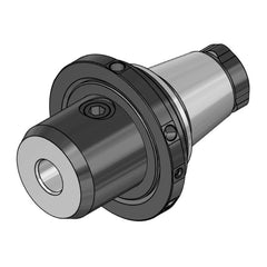 WTO - Modular Tool Holding System Adapters; Modular System Size: 3/8 ; Taper Size: ER32QF ; Projection (mm): 33 ; Through Coolant: Yes - Exact Industrial Supply