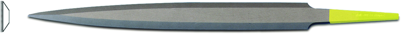 6" INOX Barrette File, Cut 0 - Caliber Tooling