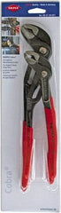 Knipex - 2 Piece Tongue & Groove Plier Set - Comes in Plastic Sleeve - Caliber Tooling