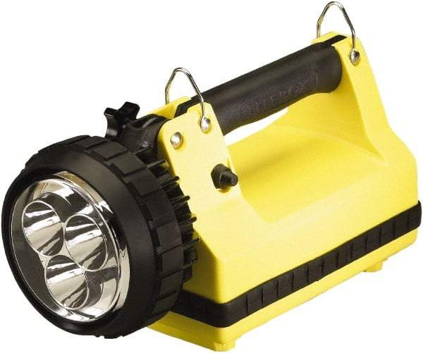 Streamlight - LED Bulb, 540 Lumens, Spotlight/Lantern Flashlight - Yellow Plastic Body, 1 6V Battery Included - Caliber Tooling