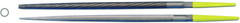 8" INOX Round File, Cut 0 - Caliber Tooling