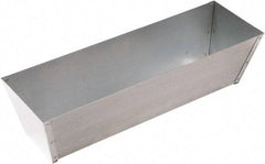 Hyde Tools - 12" Mud Hawk/Pan for Drywall/Plaster Repair - Galvanized Steel - Caliber Tooling