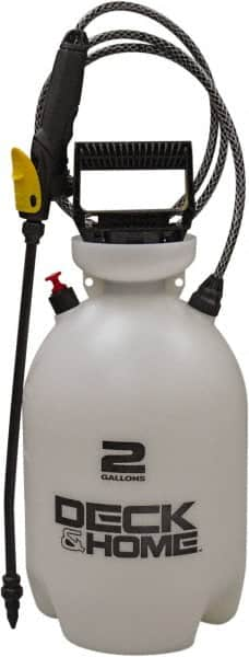 Smith Performance Sprayers - 2 Gal Chemical Safe Garden Hand Sprayer - Use with Cleaners/Degreasers, Polyethylene Tank, Funnel Mouth, Reinforced Hose - Caliber Tooling